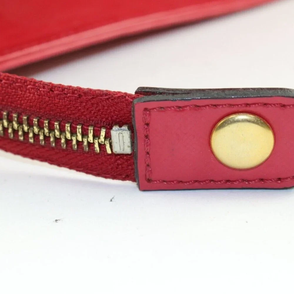 Versace Red Leather Charm Tote 5VER1214K